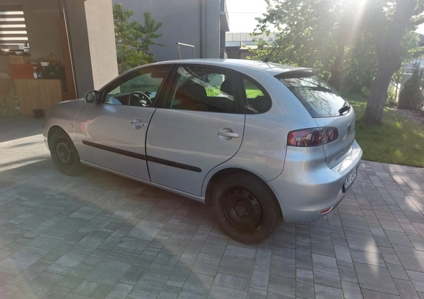 Seat Ibiza cena 11400 przebieg: 176336, rok produkcji 2008 z Myślenice małe 46